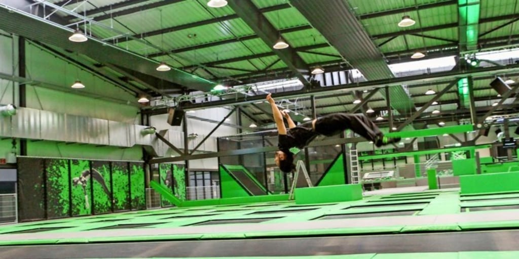 Trampolin springen statt Gewichte stemmen