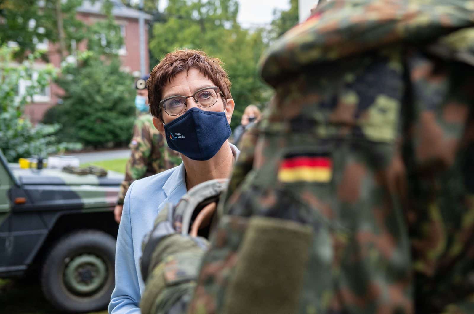 German Armed Forces Annegret Kramp-Karrenbauer apologises to homosexuals