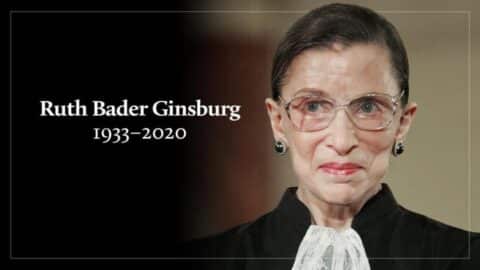 Ruth Bader Ginsburg RIP