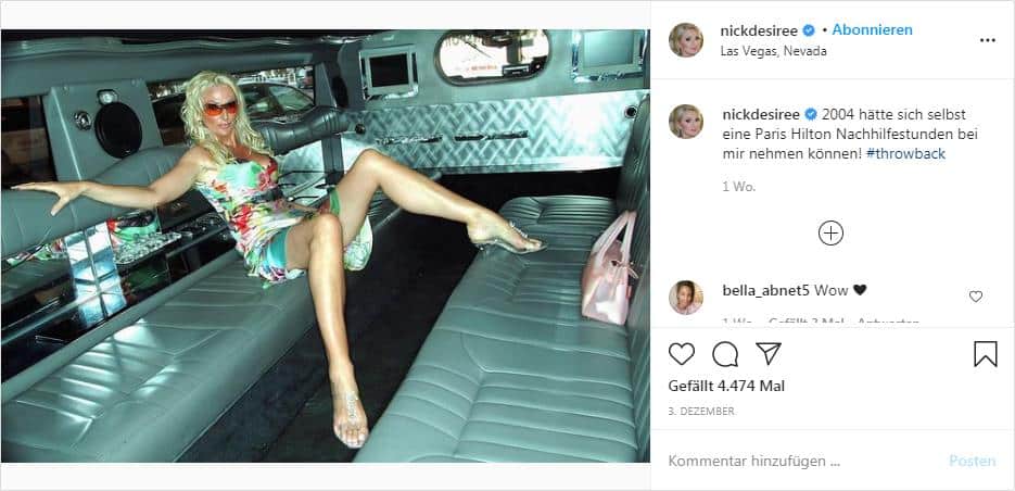 Désirée Nick provokes with new Instagram post