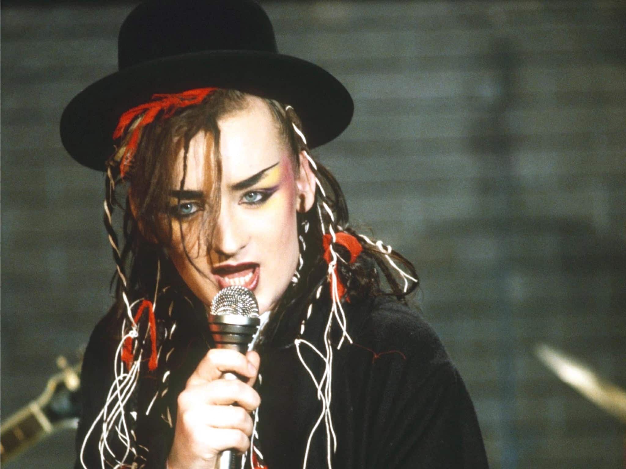 Exotic, colourful and perhaps ahead of his time Boy George
