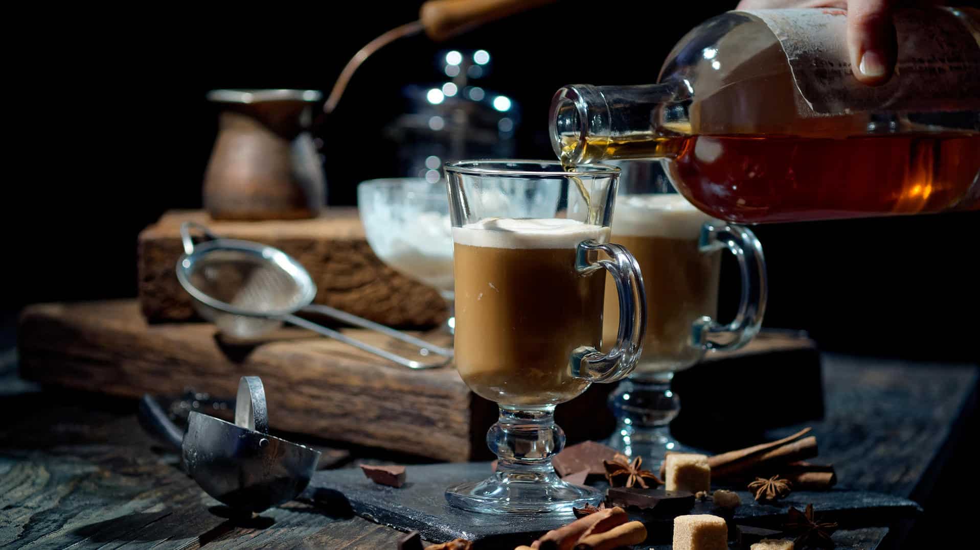 Coffee idea no. 2 Coffee with alcohol