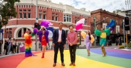 Sydney opens the Rainbow Trail